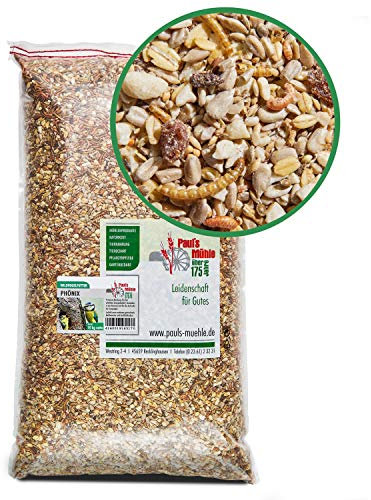 Paul´s Mühle Wildvogelfutter, Vogelfutter ideal für Brutzeit und Aufzucht, Phönix, 10 kg