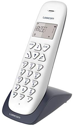 Logicom VEGA 155T - Telephone fixe sans fil - Avec Répondeur - Solo - Téléphones analogiques et dect - Ardoise