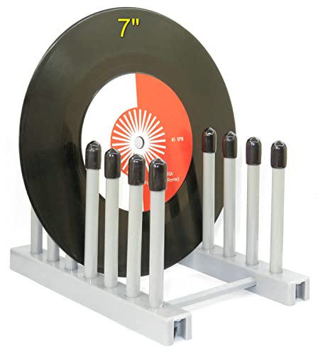 Support de rangement pour disques vinyles, support de présentation de CD, support de nettoyage, support de séchage, étagère de rangement pour magazines de bureau – avec dessus en caoutchouc de