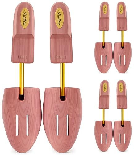 Stratton Cedar Shoe Tree - Shoe Trees for Men & Women, Sneakers, Widener & Shaper | GROWN IN USA (X-Large (Fits Shoe Sizes 12-14), 3 PACK)