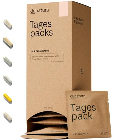 Tagespacks Your Daily Beauty - 4 Wochen hochdosiert - Die ideale Kombination aus Vitaminen für Haut, Haare und Fingernägel.