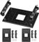 AM4 Bracket, OLRWSLG 3 Stück CPU Rückplatte ABS AM4 Sockelhalterung Halterung Lochteilung 90 x 54 mm CPU Kühlkörper Halter Schwarz CPU-Kühlerhalterung für AMD B350 X370 A320 Motherboard-Chipsatz