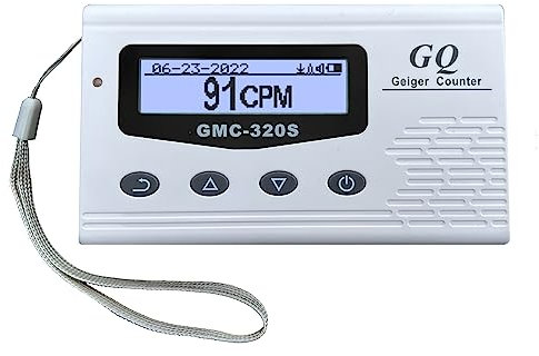 GQ GMC-320S Digital Detector de radiación nuclear Monitor Medidor Geiger Contador Dosímetro de radiación