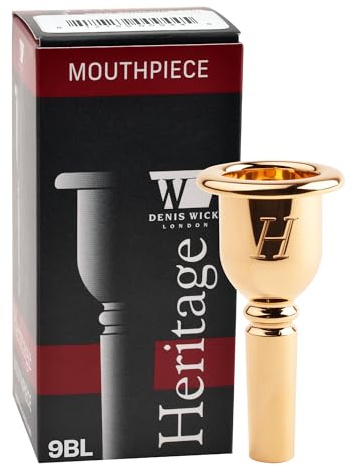 Denis Wick 3180G-9BL - Heritage Posaune Mundstück vergoldet 9BL