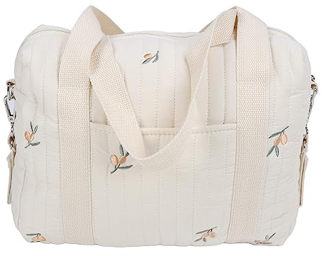 Multifonctionnel Bébé Poussette Sac De Rangement Réutilisable Sac À Main Sac À Langer Grande Capacité Poussette Sac Suspendu Voyage Couche Sac De Transport Avec Fermeture À (Sac Olive)