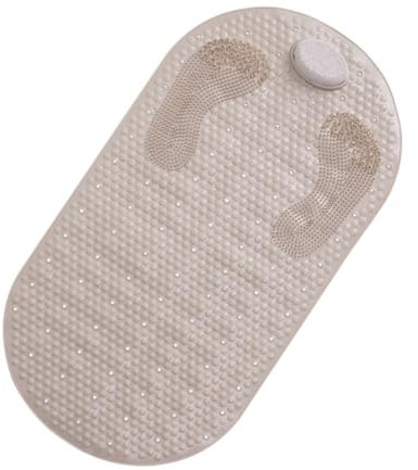 1pc Household Pumice Stone Foot Cleaner Scrubber Suction Plates for Floor Play Mat Acupoint Massage Mat Bathtub Foot Massage Cushion Suction Cup Pad Tpe With Suction Cup Bath Mat