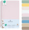 BARBONS Spannbettlaken für Baby/Kinderbett - 100% Jersey-Baumwolle Oeko-TEX Standard 100 Zertifiziert Bettlaken für Babybett (Rosa - 60x120cm / 70x140cm)