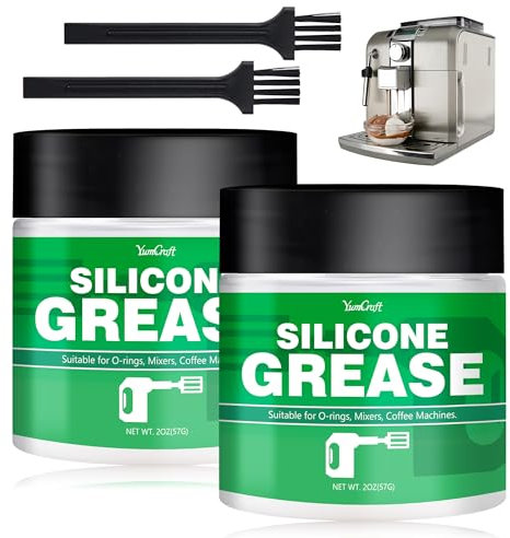 Grado de Alimentos Grasa de Silicona 114g, Aceite de Silicona, Grasa para Rodamientos para la Cocina Juntas TóRicas, Café, MáQuina de Helados, Batidora de Pie, Filtro de Agua, Procesador de Alimentos