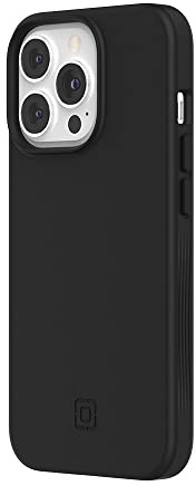 Incipio Organicore Case Compatible with Apple iPhone 13 Pro [100% Compostable & Vegetable Materials] I 2.4 m Drop Resistant I Qi & MagSafe Compatible I Slim Case Design black