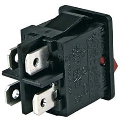 LUTH Premium Profi Parts Interruptor de encendido/apagado compatible con Samsung 3402-001040 Rojo para robot aspirador