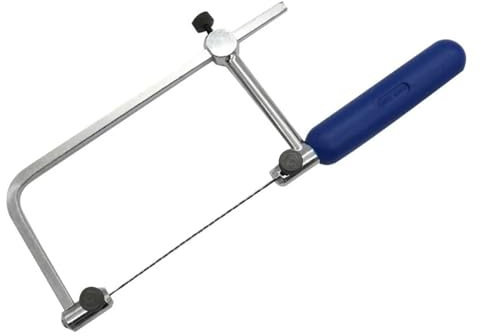 Mini Typ U kurvsåg Blomstil Linjesågning, Träbå Handgirlanr Gravering DIY Konstnärlig moering Trådsåg Professionell, verktygssats(ASB500)