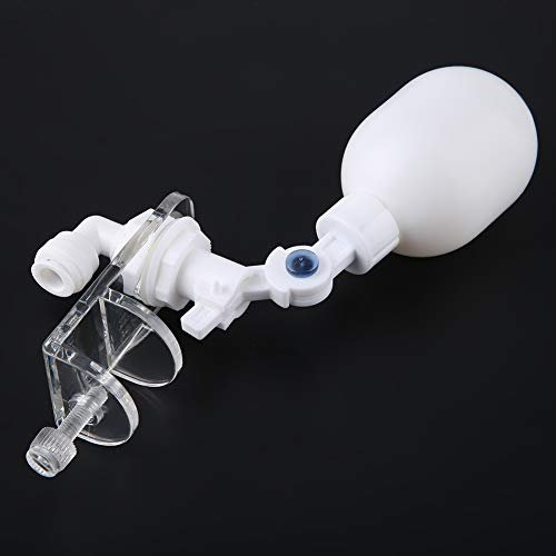 Controlador Automático de Llenado de Agua, Válvula de Nivel con Flotador Ajustable para Acuario, Tanque y Pecera – Filtro y de Control de Flujo Integrado, Ideal para Riego y Almacenamiento