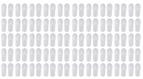 Cikonielf Pantofole Monouso Antiscivolo Portatili Unisex 50Pair Per La Casa Spa Hotel Party Guest Facile Da Trasportare Per Gli Hotel di Casa Pantofole Unisex(3Mm)