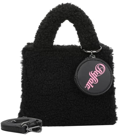 Buffalo Damen Boxy02 Fur Black Cross