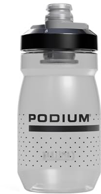 CAMELBAK - Bidón de ciclismo Podium Chill, Botella, Ciclismo en general, Carbón, 450 ml
