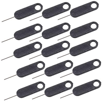 VILLFUL 15 pièces Outil Déjection Sim et Compact Aiguilles Pratiques pour Retirer Carte Sim Compatibles Smartphones et