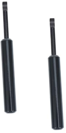 YARNOW Abridor de Cajas de Relojes Palanca Integral Negro, Herramienta de Reparación de Relojes Durable y Precisa, Kit 2 Piezas, Uso Profesional para Abrir Tapa Trasera de Reloj