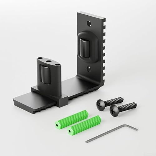 Ladugårdsdörr, skjutskena, 1-pack dubbelrulle, anti-gunganordning, smidig drift, robust kolstål för hemverkstad, garage