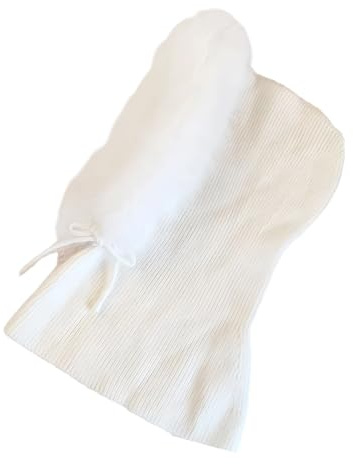 MARCBUSE Cappello caldo con cappuccio Ushanka elegante berretto copricapo accessorio invernale per donne e ragazze copricapo invernale caldo cappelli invernali per donne uomini bambini, bianco, Taglia