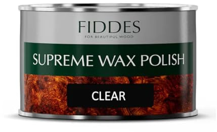 Fiddes Wax Polish Clear 400ml