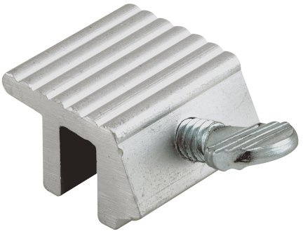 Prime-Line U 9800 1/4 In., Extruded Aluminum, Thumbscrew Window Lock (2 Pack)