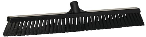 Vikan 31999 Fine Sweep Floor Broom Head, Polypropylene 610mm Black