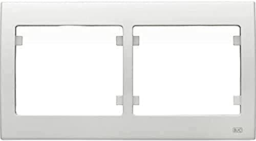 Bjc - 18002 marco 2 elementos horizontal iris blanco Ref. 6531010160