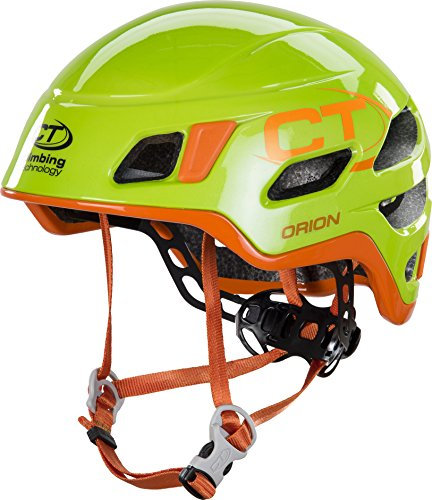 Climbing Technology Orion 6 X 94209ab0ctstd Helm, Grün/Orange, S