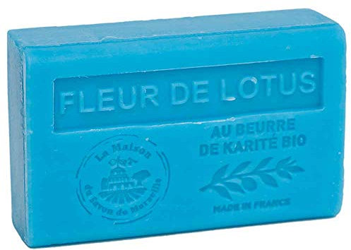 Provenzalische Seife Lotusblüte (Fleur de Lotus) mit Bio-Sheabutter (125 Gramm)