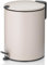 kela Kosmetikeimer Mats, 5 L, Ø 20,5 cm, Metall, beige, Silent-Close, herausnehmbarer Inneneimer mit Tragehenkel, rutschhemmender Boden, 23704