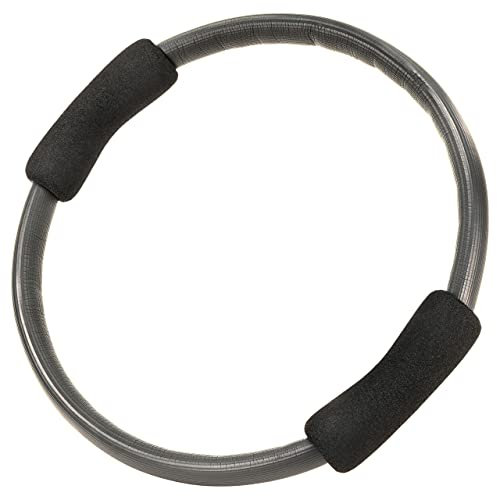 MAXXIVA Pilates Ring 37 cm Yoga Fitnessring mit Doppelgriff Gymnastik-Ring Hometraining Yoga Pilates Reha Sport Yoga-Circle Workout Pilates-Kreis
