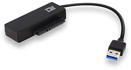 ACT Câble adaptateur USB 3.2 Gen1 vers SATA 2,5/3,5 pour SSD/HDD