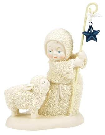 Department 56 Snowbabies Midnight Clear a Star Will Guide You Figurine, 4.84 Inch, Multicolor