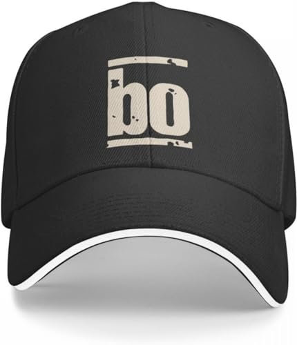 CAPHATMC Baseballkappe Hip-Hop Sonnenhut modisches deutsches Bohse-Onkelz-Logo Baseballkappe lässig Rockmusik Sandwich-Hut für Männer und Frauen Outdoor anpassungsfähiger Papa-Hut Geburtstagsgeschenk
