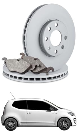 KIT FRENI ANTERIORI (PASTIGLIE E DISCHI) per VW UP! 1.0 55 kw anno 2011-2019