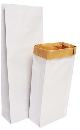 Sac Aliment Papier Double Paroi Norme Alimentaire 9L,15 L ou 32L - LOT DE 10 (XXL)