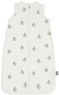 Jollein Baby Boys, Baby Girls, Unisex Baby Jersey sommarsovsäck, Nostalgisk Ride, 110 cm, Nostalgisk ride, 110
