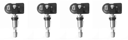 Onchdbfhuu 4 Sensor MX Programable 315 MHz + 433 MHz Universal 2 en 1 de Control de Presión de Neumáticos TPMS Tool-Program para