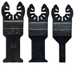 Dewalt DT20713-QZ DT20713-QZ-Multi-Tool Blade Set, 3 Piece