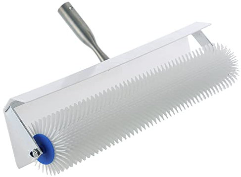 ATPEAM Spike Roller - 19x1 Spiked Screeding Compound Paint Roller for Smoothing and Levelling Floors