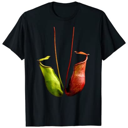 Tropical Pitcher Plant Shirt Botanical Drawing Nepenthes T-Shirt