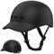 KINGLEAD Fahrradhelm,Urban Commuter Helm,Stylischer Fahrrad Helm Herren und Damen für Radfahren Trekking City Roller Helm Herren Verstellbarer Helm 57-61CM (Schwarz, L)