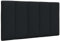vidaXL Kopfteil-Kissen Schwarz 80 cm Stoff, Kopfteilkissen, Kopfkissen, Lesekissen, Kopfteilpolster, Rückenkissen, Kissen-Kopfteil, Kopfteil Polster
