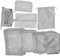 DEARMAMY Mehrzweck-reisetaschen – Packwürfel Für Koffer Gepäck-organizer-taschenset Für Kleidung Schuhe Toilettenartikel Und Kosmetik – Polyester Uk