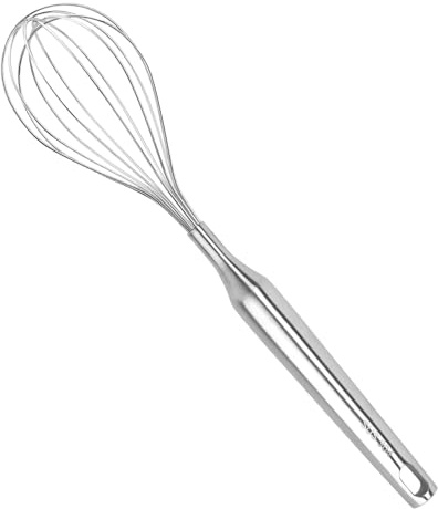 Stainless Steel Whisk Metal Whisk Balloon Wire Baking Whisks for Cooking Kitchen Whisking Beating Blending 12inch,Dishwasher Safe