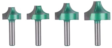 Precisions Gravierfräser Bit Set aus Legierung, 8-mm Schaft, für Holzbearbeitung, Schnitzen, Nuten, Stemmen, Gravierwerkzeug für Metall