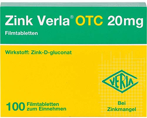 Zink Verla OTC 20 mg Filmtabletten