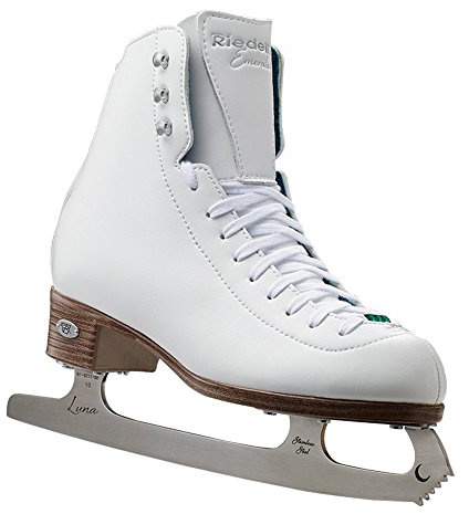 Riedell 119 Emerald / Womens Recreational Figure Ice Skates / Color: White / Size: 10