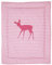 TAFTAN BX-701 Krabbeldecke Reh, 100 x 80 cm, rosa