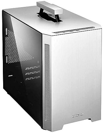Lian Li TU150WA Aluminium Mini-ITX Case - Silver Tempered Glass Panel